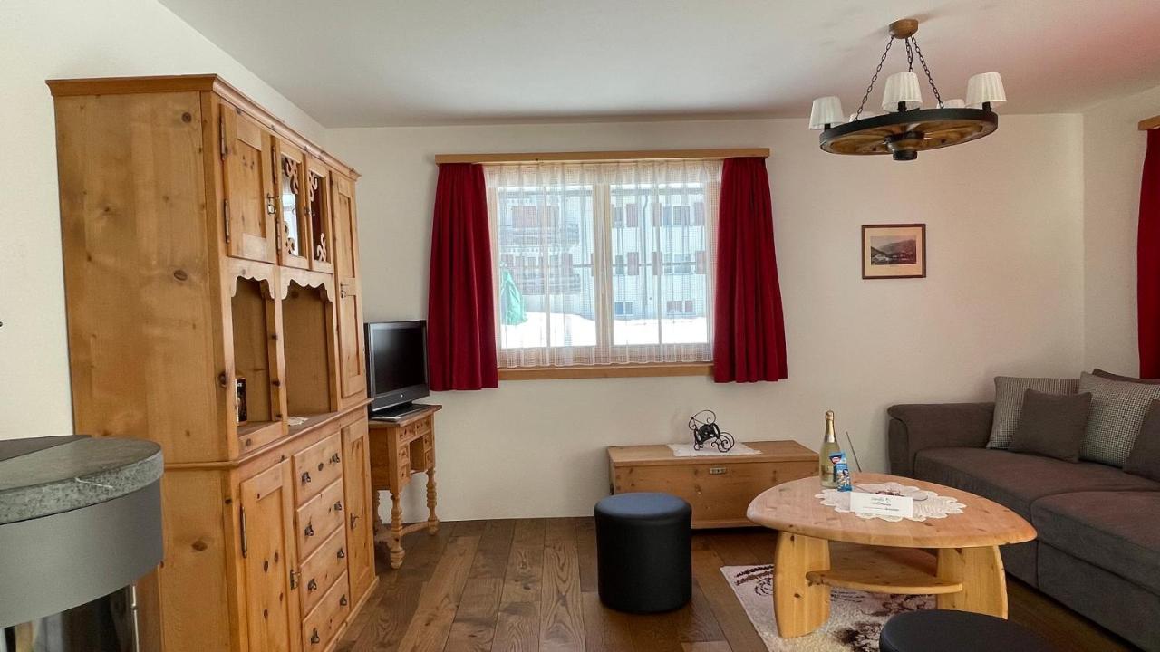 Ferienwohnung Mit Idyllischer Aussicht Klosters Exterior foto